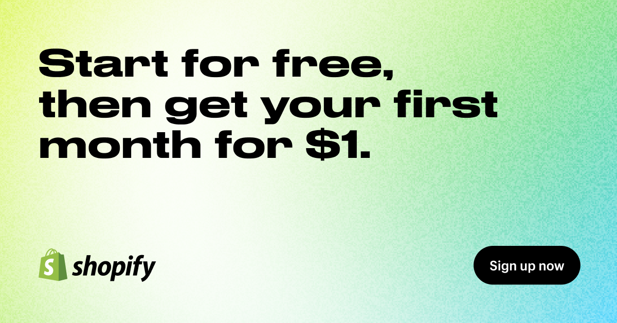 Prueba gratuita de Shopify