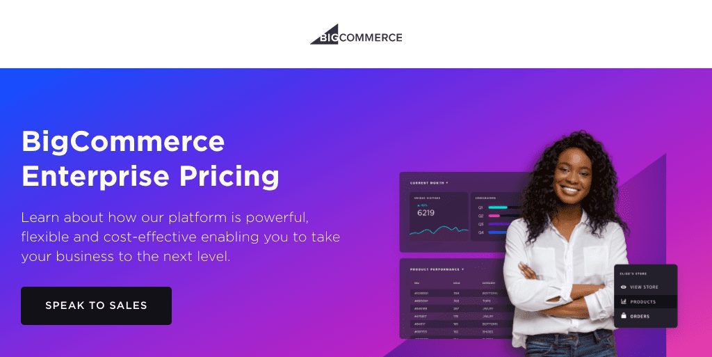 BigCommerce Enterprise Pricing