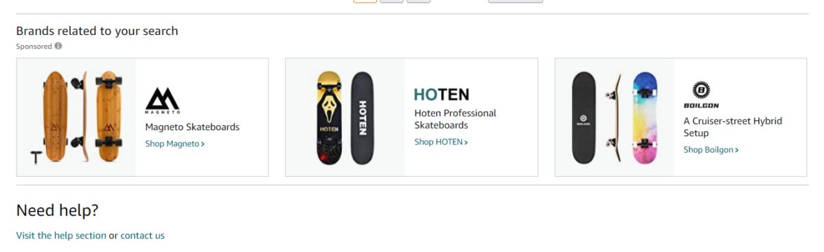 amazon product listing of skateboards
