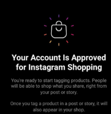 Instagram shopping approval