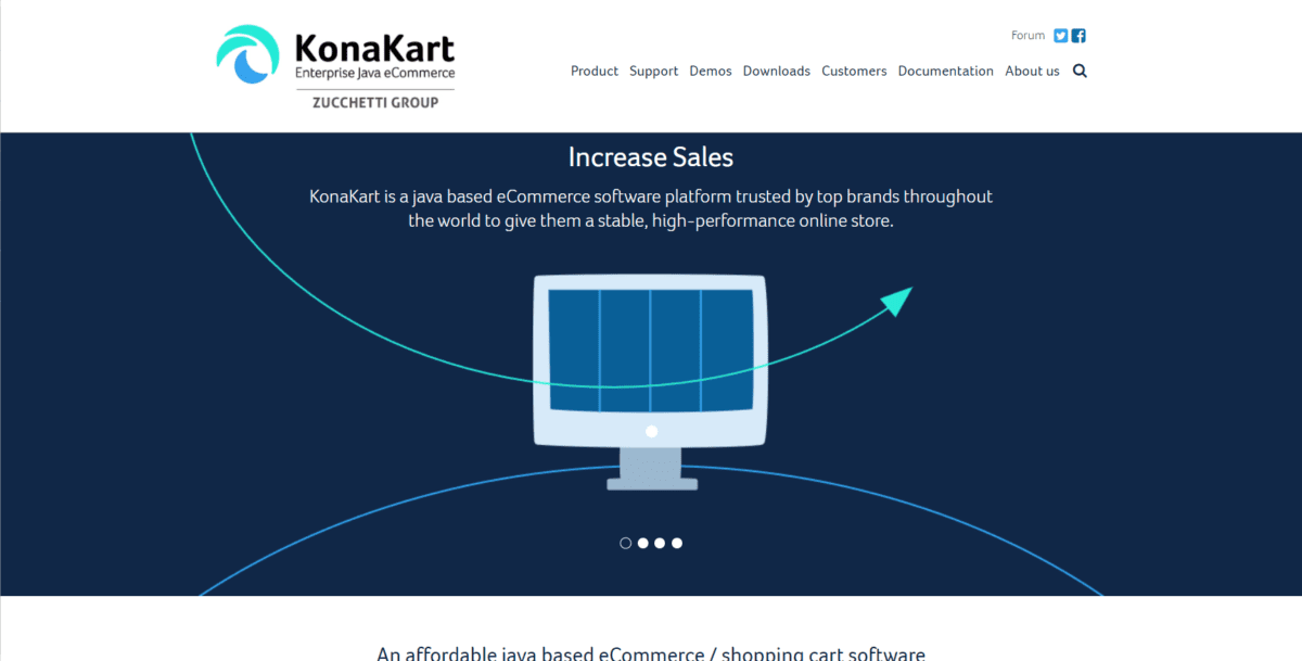 www.konakart.com Screenshot