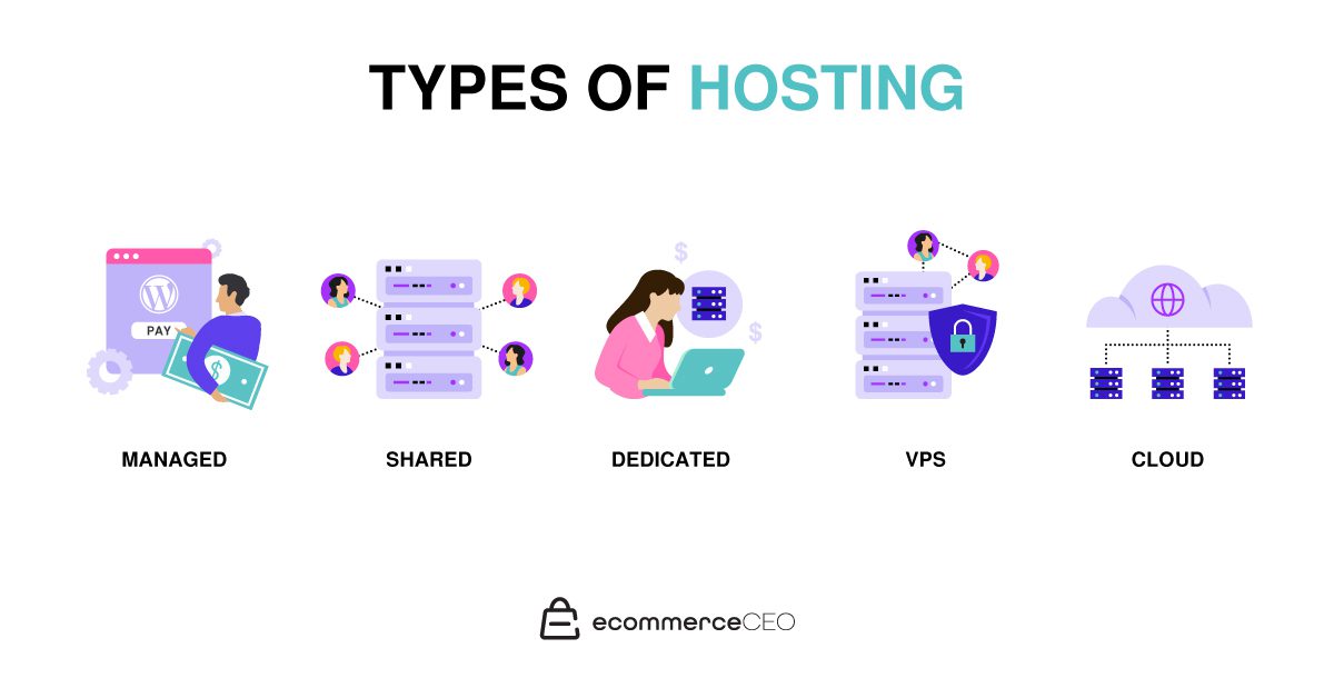 types of hosting