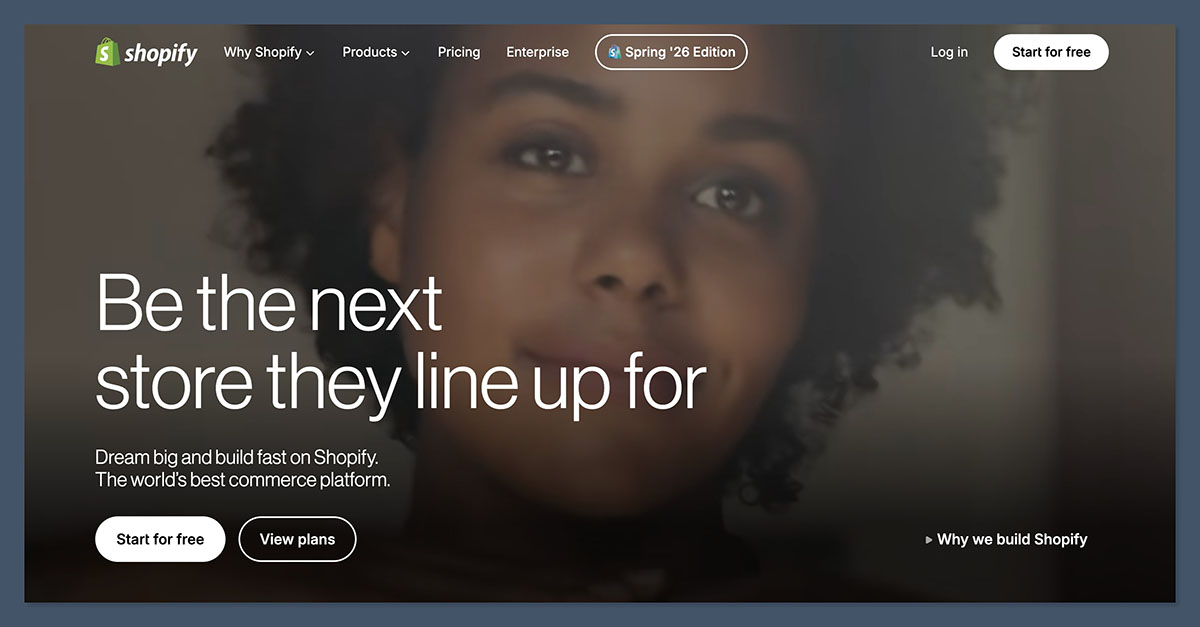 Shopify Homepage 2 Shopify Homepage