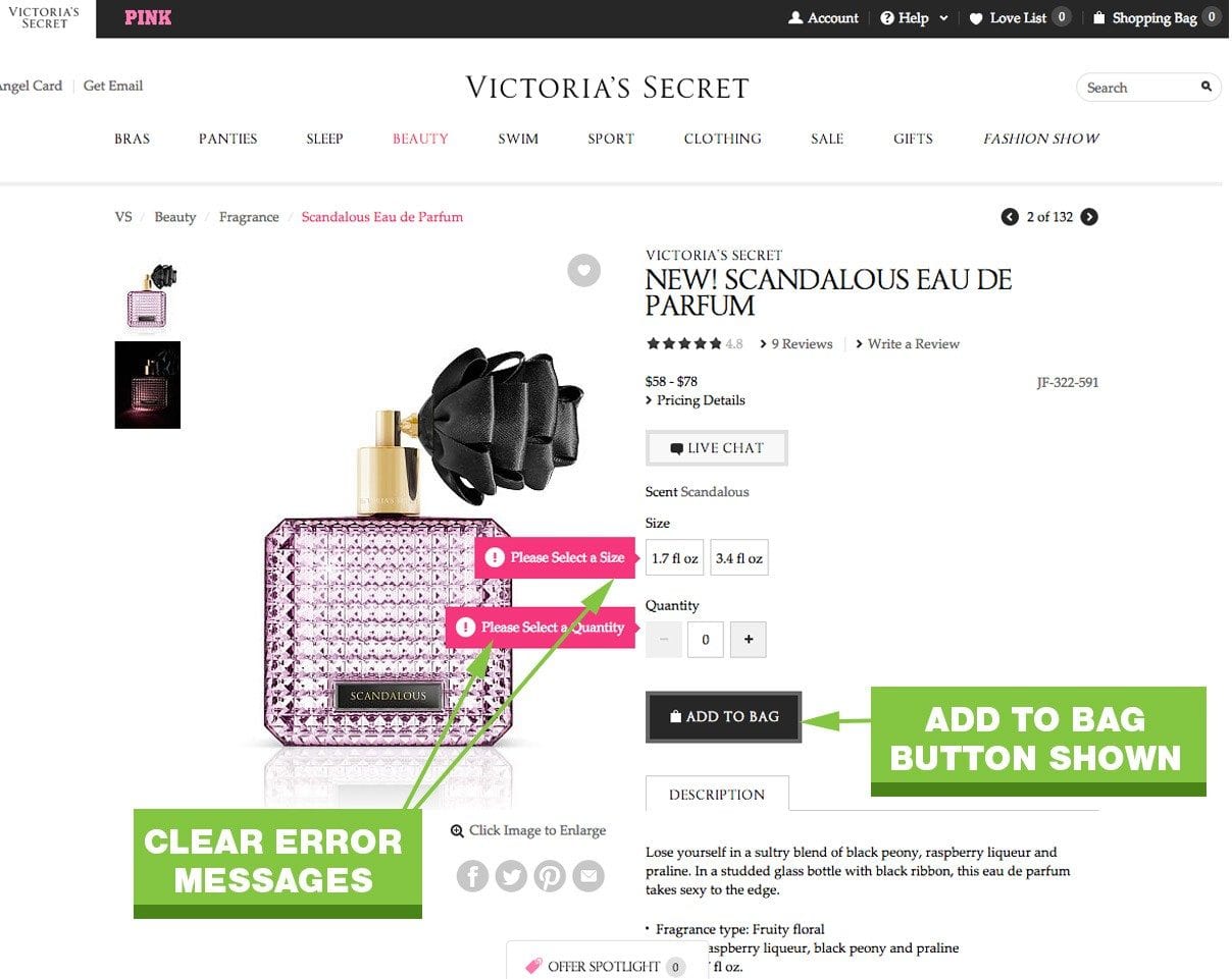 Victoria's Secret Is To Not Hide The Button