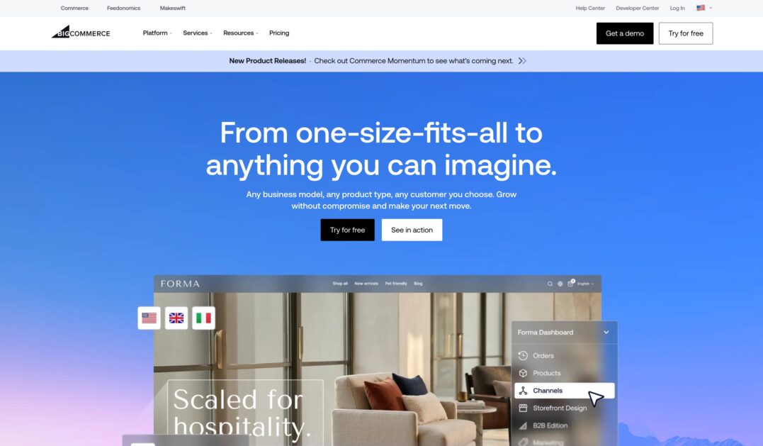 bigcommerce homepage bigcommerce homepage